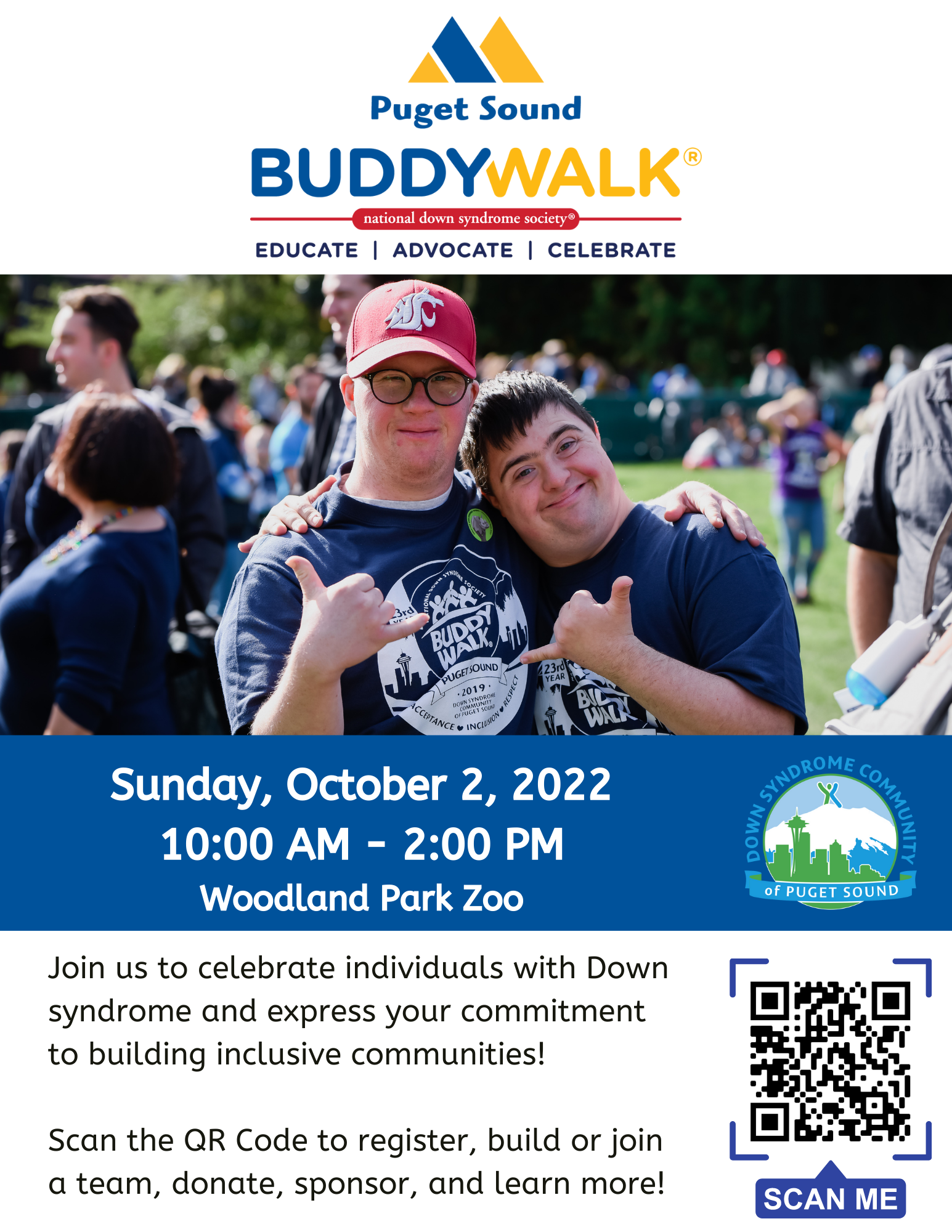 Down Syndrome Community of Puget Sound Buddy Walk at Woodland Park Zoo